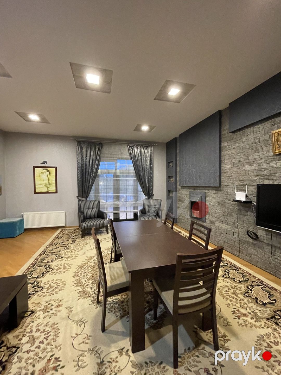 İcarəyə verilir 5 otaqlı həyət evi/bağ evi 400 m² — Ev, villa, Bakı (9)