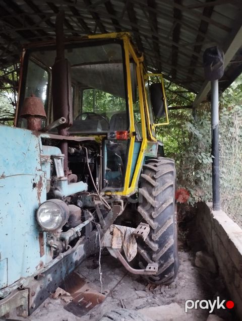 Kənd təsərrüfatı üçün universal təkərli traktor. - Kabinli, panoram — Masallı