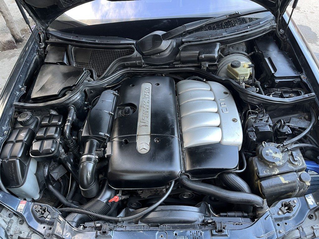 Mercedes E 270, 2.7 L, 2000 il, 880 000 km — Avtomobillər, Bakı (10)