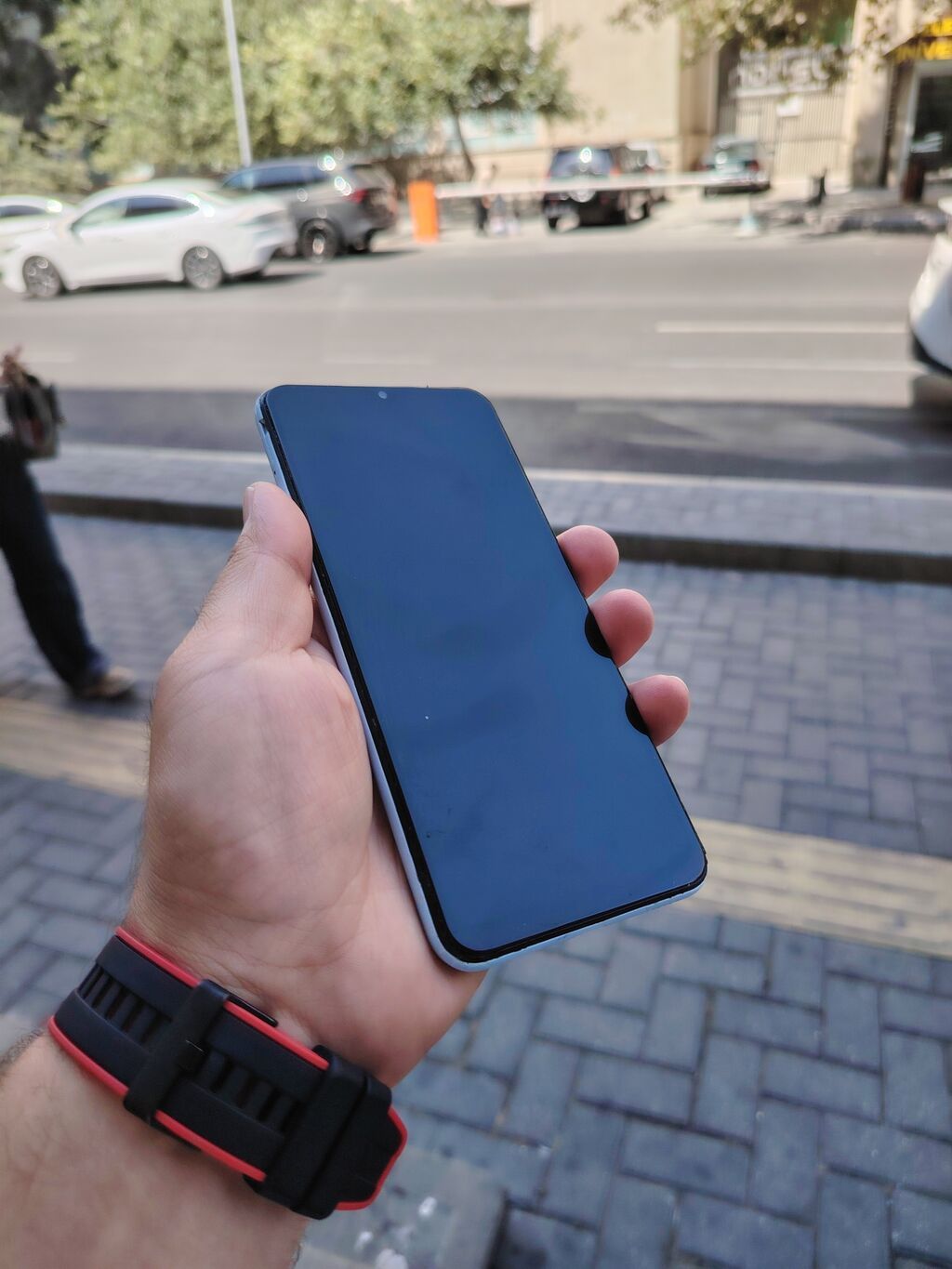 Samsung Galaxy A13, 64 GB, rəng - Göy, Zəmanət, Sensor, Barmaq izi — Samsung, Bakı (2)
