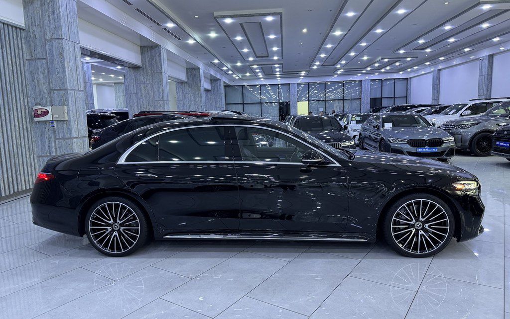 Mercedes S 500 4MATIC, 3.0 L, 2022 il, 41 300 km — Avtomobillər, Bakı (4)