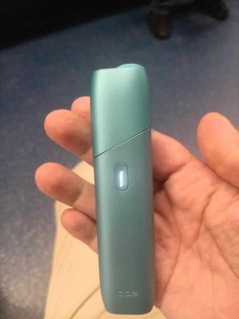 Iqos iltihab etmədən tütün qızdırma cihazı – turkuaz rəng - Model — Bakı