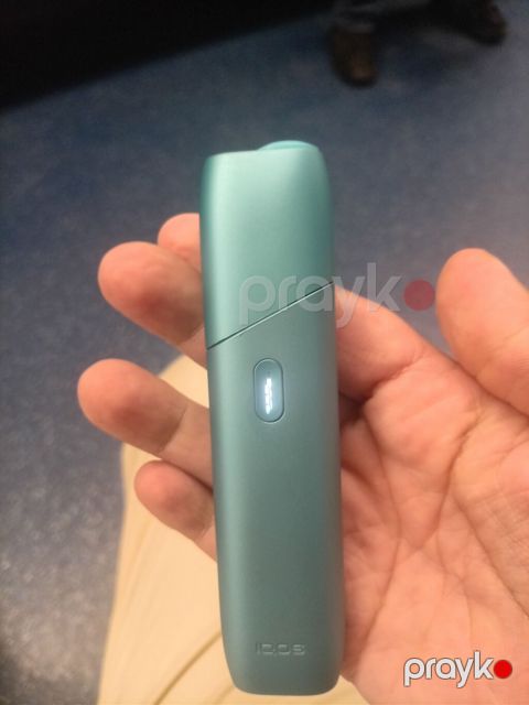 Iqos iltihab etmədən tütün qızdırma cihazı – turkuaz rəng - Model — Bakı
