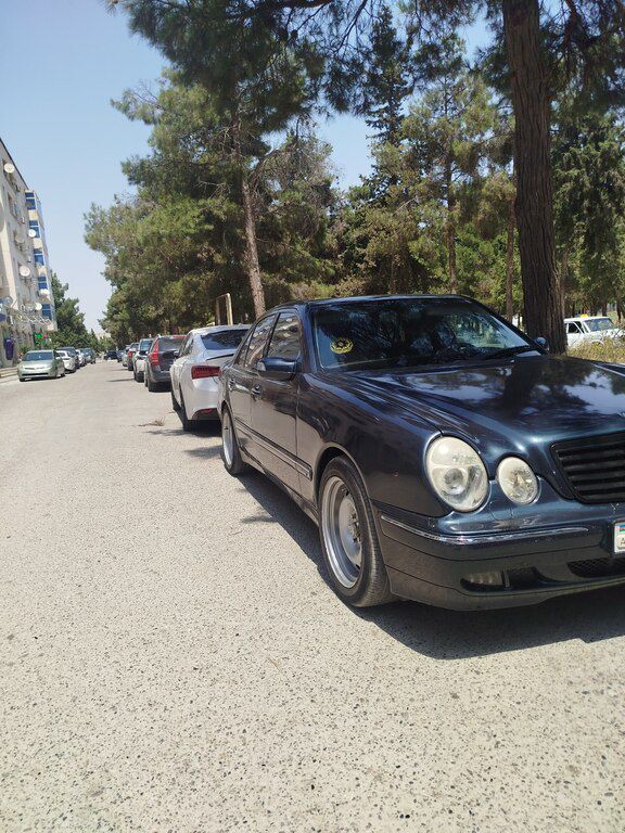 Mercedes E 200, 2.0 L, 2000 il, 600 000 km — Avtomobillər, Şirvan (7)