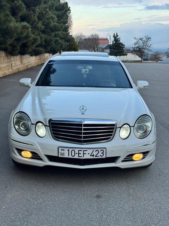Mercedes E 220, 2.2 L, 2008 il, 399 999 km — Avtomobillər, Şamaxı (3)