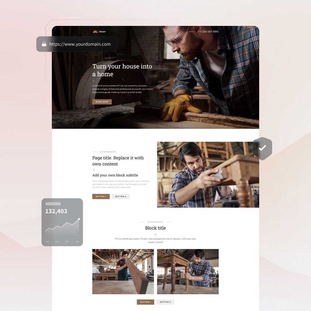 Premium web sayt hazırlanması — Xidmətlər, Bakı (5)