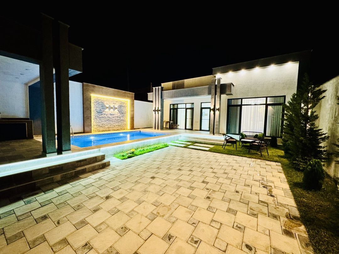 Satılır 4 otaqlı həyət evi/bağ evi 160 m² — Ev, villa, Bakı (2)