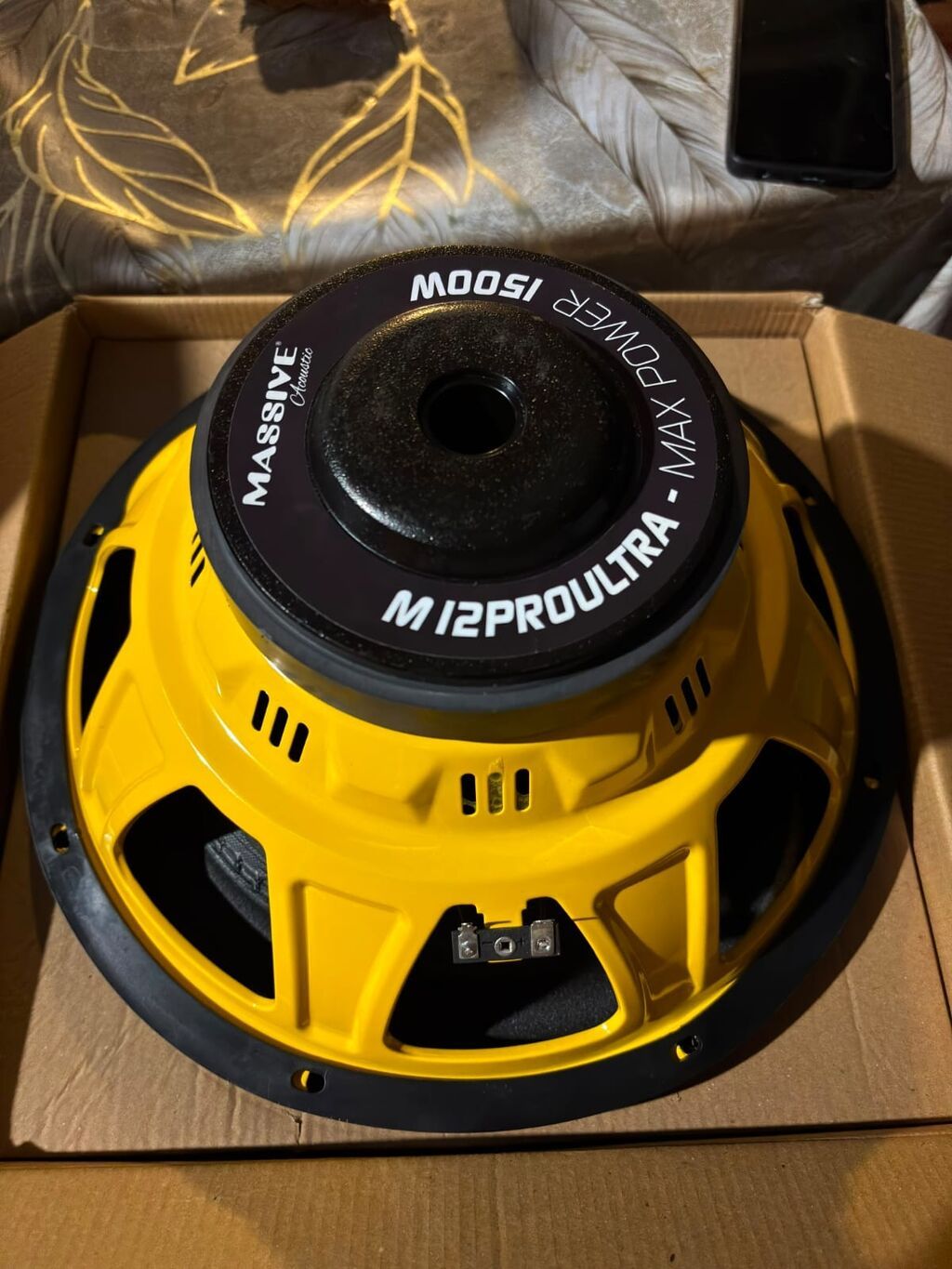 Massive M12 Pro Ultra subwoofer - Brend/model: Massive Audio – M12 — Elektronika, Ağstafa (2)
