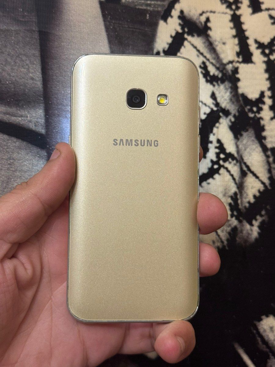 Samsung Galaxy A3 (2017) Gold Sand 16GB/2GB — Smartfonlar, Sumqayıt (3)