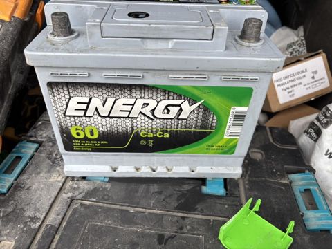 Energy avtomobil akkumulyatoru - Tutum: 60 Ah - Gərginlik: 12V