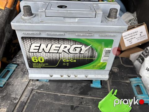 Energy avtomobil akkumulyatoru - Tutum: 60 Ah - Gərginlik: 12V — Bakı