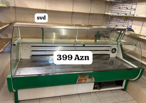 Vitrin tipli soyuducu – mağaza və iaşə obyektləri üçün. - Ölçü — Bakı