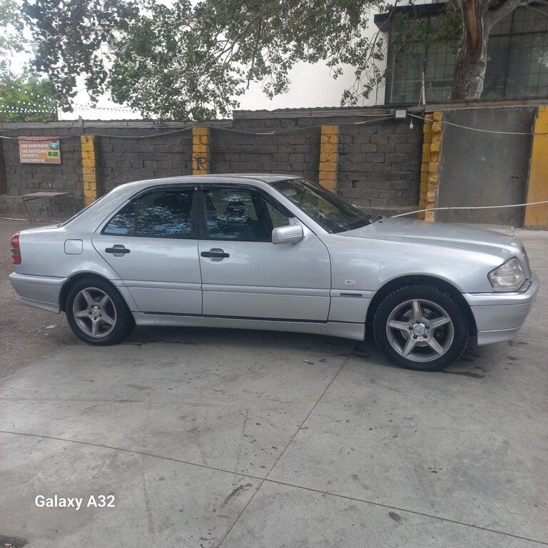 Mercedes C 180, 1.8 L, 1997 il, 284 314 km — Avtomobillər, Bakı (4)