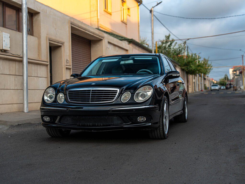 Mercedes E 320, 3.2 L, 2003 il, 325 000 km — Avtomobillər, Sumqayıt (2)