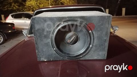 Avtomobil üçün subwoofer - Brend: NBN (mərkəzdə loqo) - Tip: Passiv