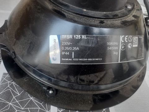 Systemair Tfsr 125 XL – kanal tipli radial ventilyator - Model: Tfsr — Bakı