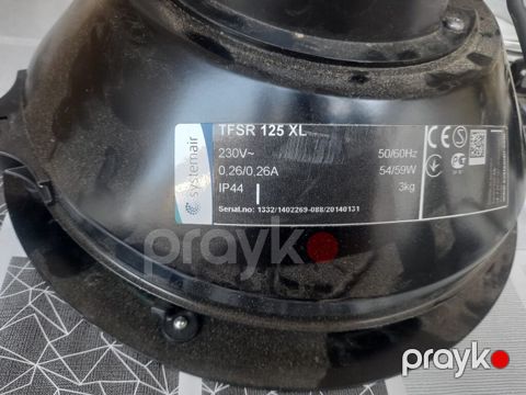 Systemair Tfsr 125 XL – kanal tipli radial ventilyator - Model: Tfsr — Bakı