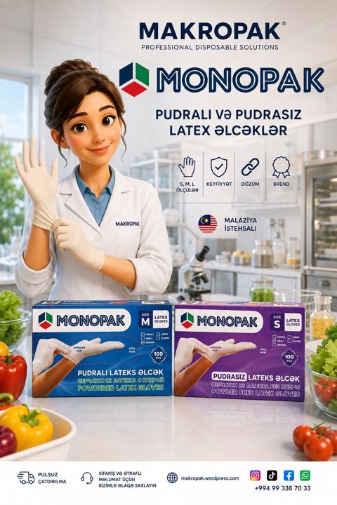Bir seçim yox, iki seçim — Monopak keyfiyyəti Monopak pudralı və — Masazır