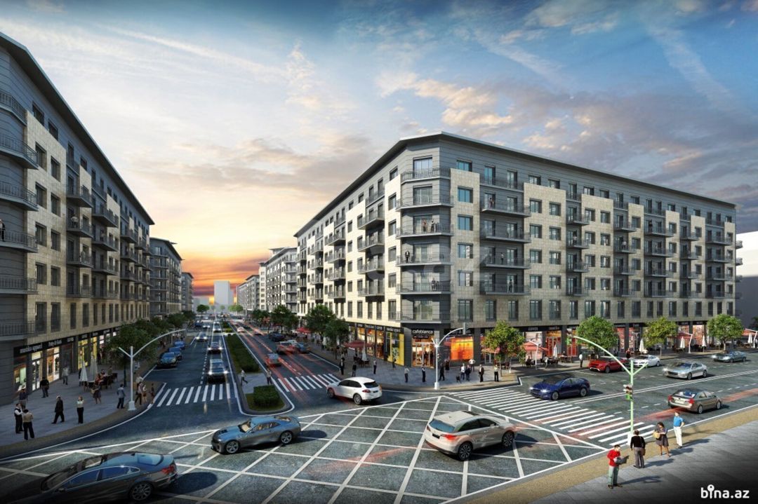Satılır 3 otaqlı yeni tikili 146 m² — Mənzil, Bakı