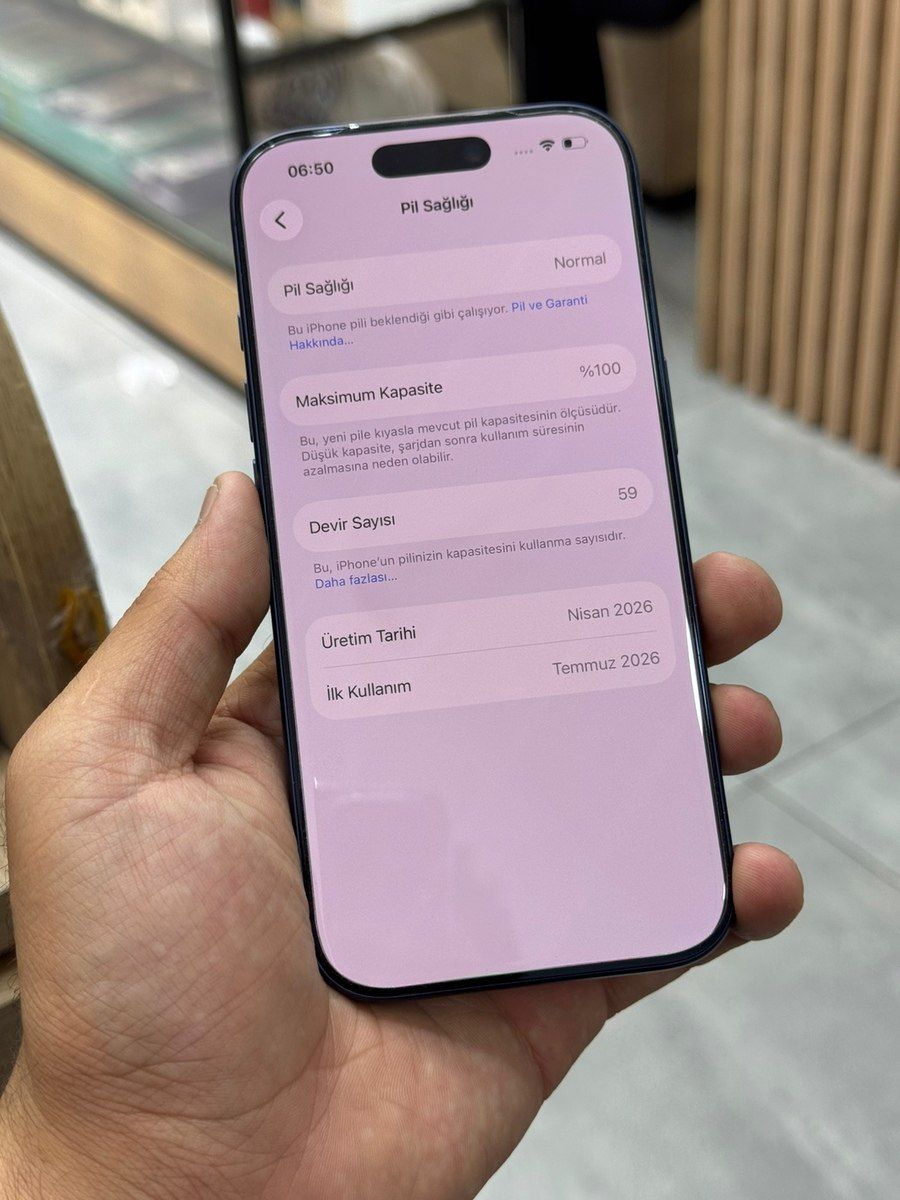 Apple iPhone 17 Pro Deep Blue 256GB/12GB — Smartfonlar, Bakı (6)