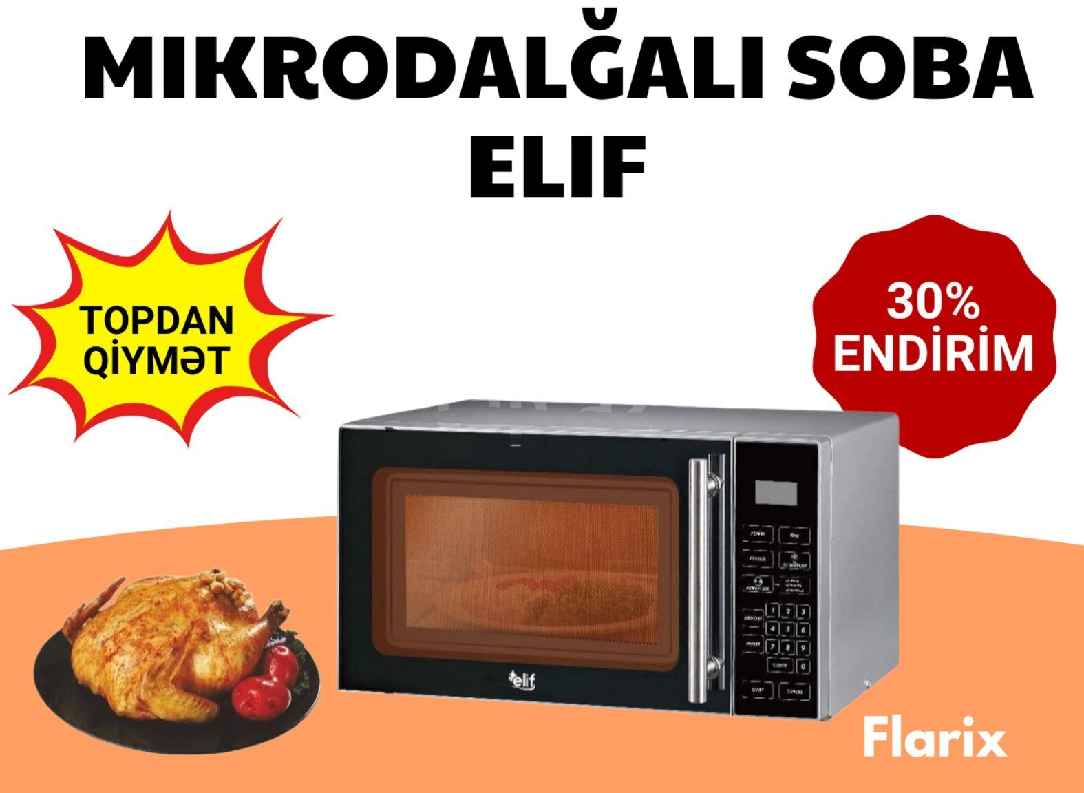 Elif mikrodalğalı soba — Bakı