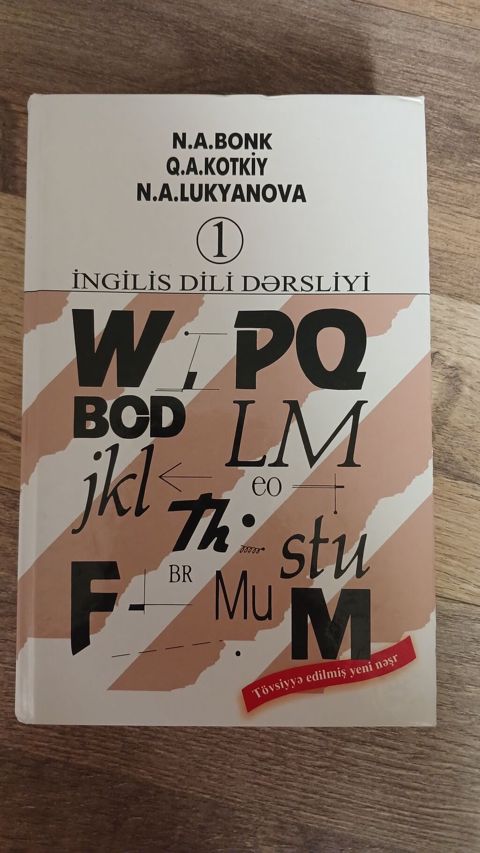 Məhsul: “İngilis dili dərsliyi 1” – N.A. Bonk, Q.A. Kotkiy, N.A — Bakı
