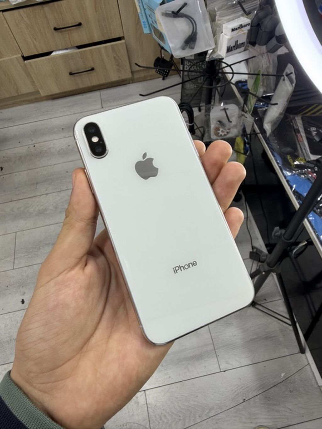 IPhone X, 64 GB, Gümüşü — Apple iPhone, Bakı (2)