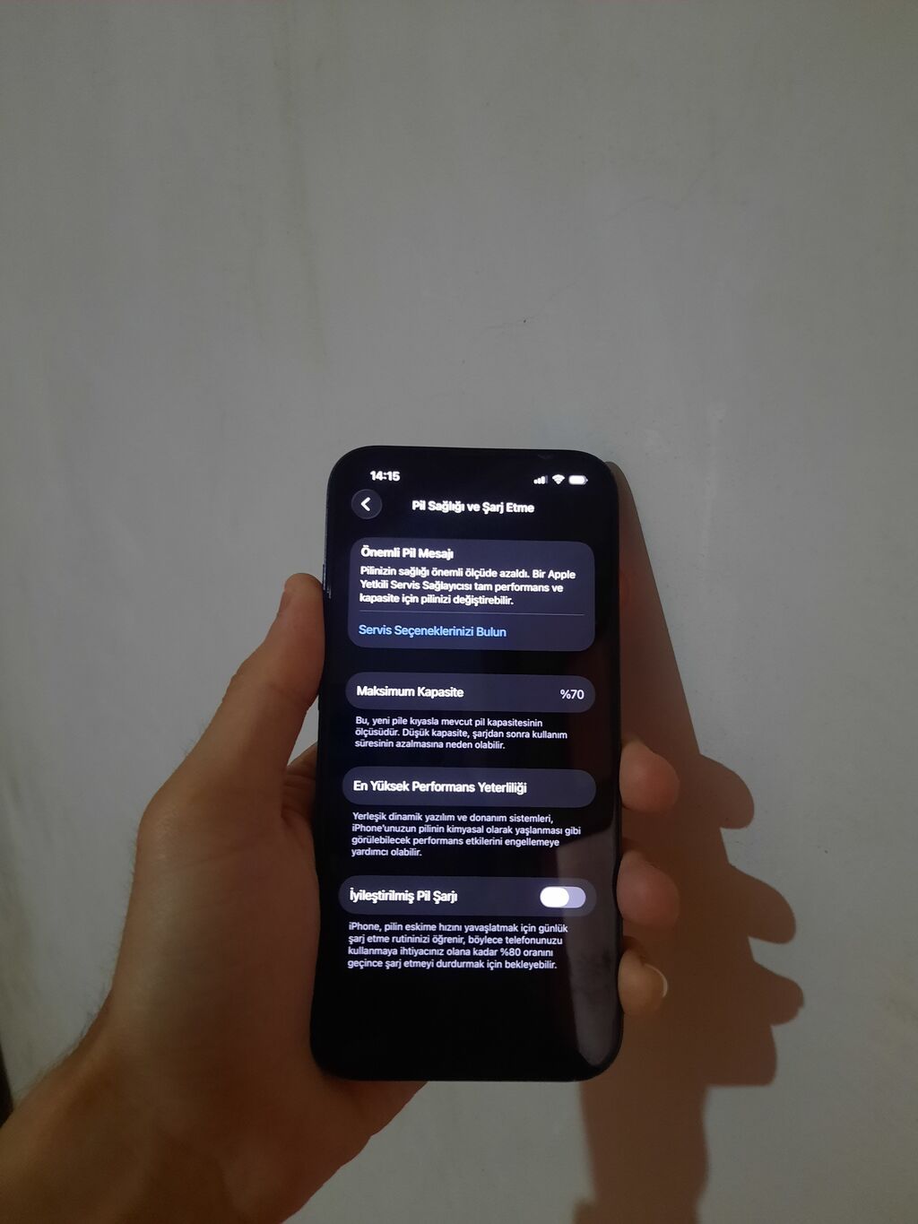 IPhone 13, 128 GB, Midnight, Zəmanət, Face ID — Apple iPhone, Mingəçevir (3)