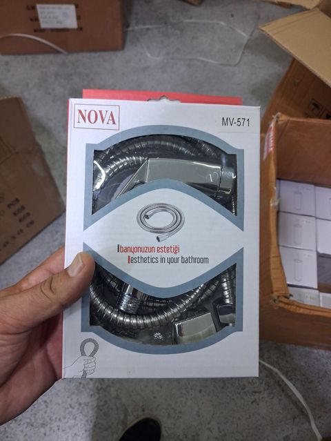 Nova MV-571 duş şlanqı dəsti - Modell: MV-571 - Brend: Nova — Bakı