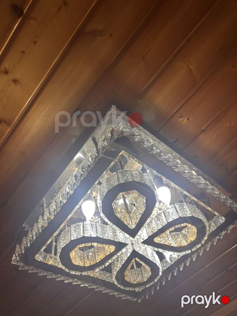 Çılçıraq, 4 lampa, Xrustal — Lənkəran