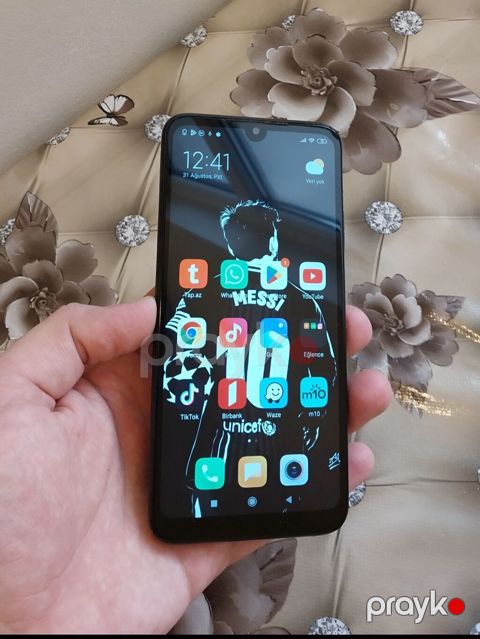 Samsung Galaxy A12, 32 GB, rəng - Qara, Barmaq izi