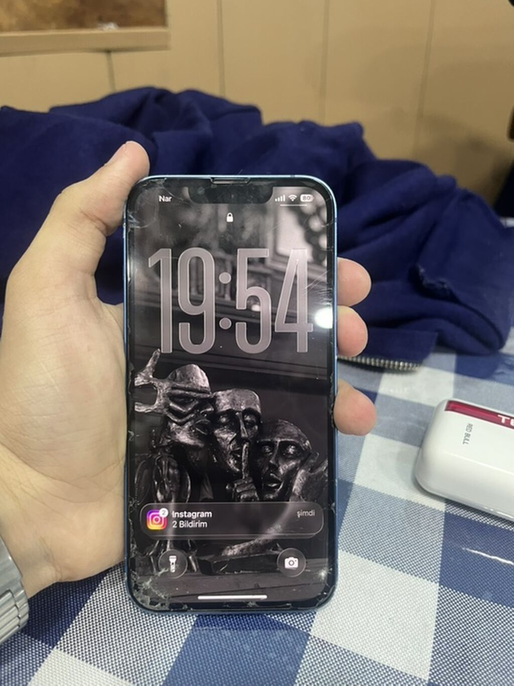 IPhone 13, Mavi — Apple iPhone, Bakı (2)