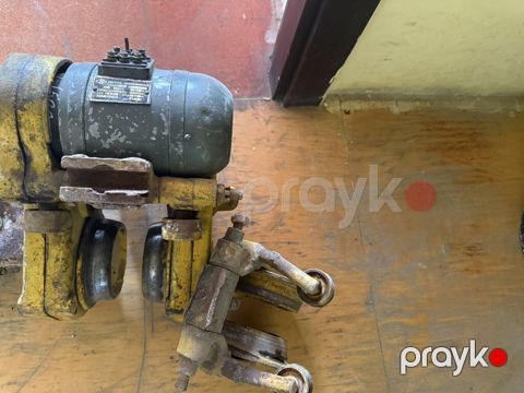 Sənaye kran trosu üçün elektrikli hərəkət trolleyi və idarəetmə bloku — Ceyranbatan