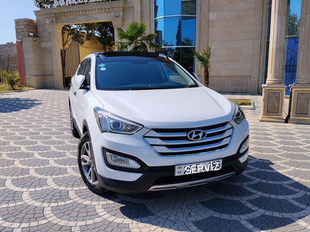 Hyundai Santa Fe – ağ kuzovlu, şəhər və uzun yola uyğun komfortlu — Avto, Samux