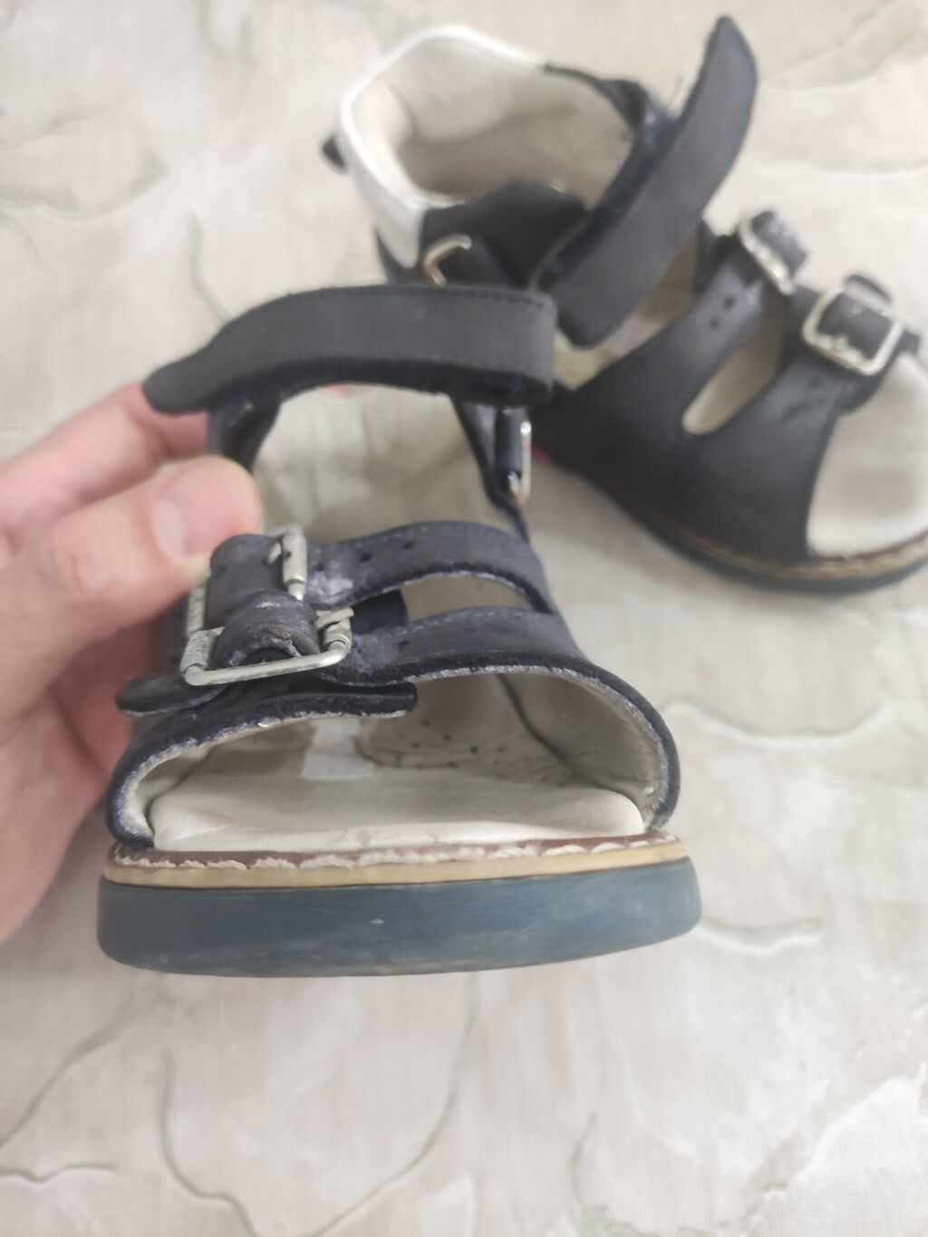 Rəng - Qara Basanojkalar, Ölçü: 15, Uniseks — Ortopedit ayaqqabılar, Bakı (5)