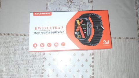 Keqıwear KW23 Ultra 3 çoxfunksiyalı ağıllı saat Xüsusiyyətlər — Gəncə