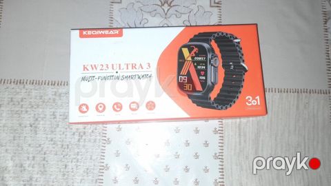 Keqıwear KW23 Ultra 3 çoxfunksiyalı ağıllı saat Xüsusiyyətlər — Gəncə