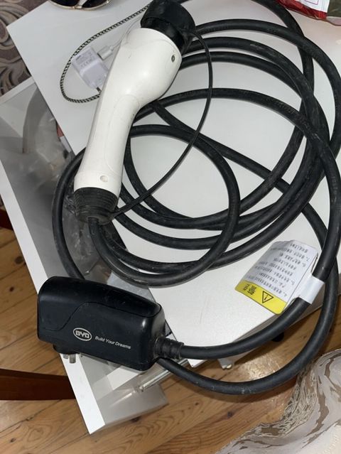 BYD elektrik avtomobili üçün orijinal şarj kabeli və portativ Evse (EV — Gədəbəy