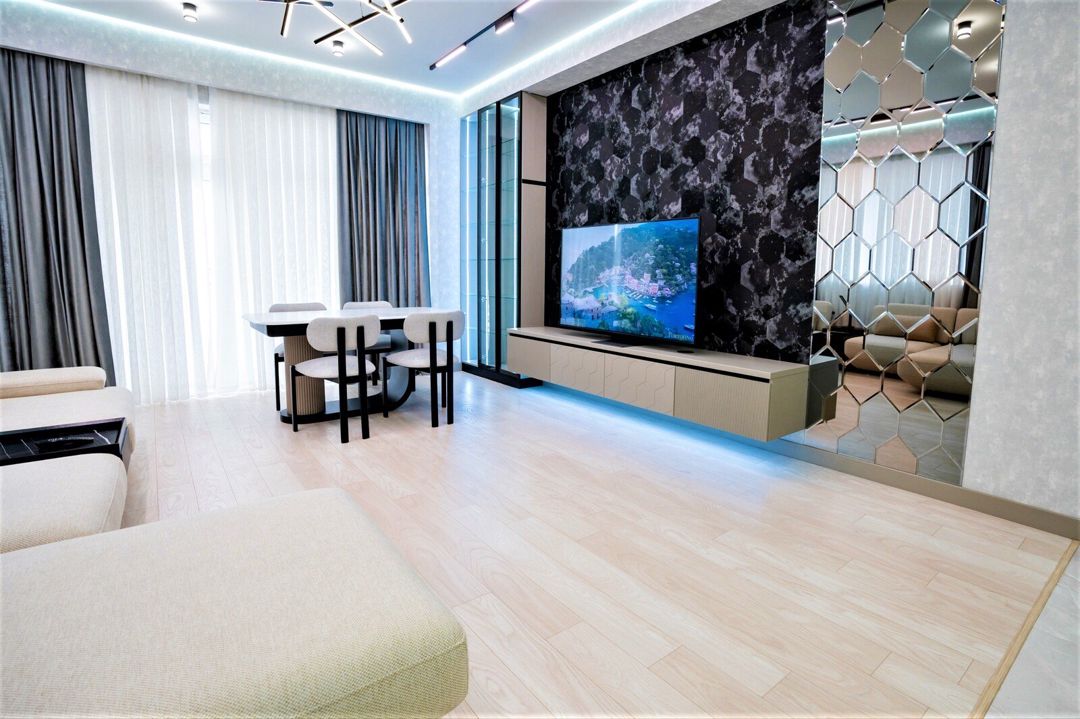 İcarəyə verilir 3 otaqlı yeni tikili 130 m² — Mənzil, Bakı (5)
