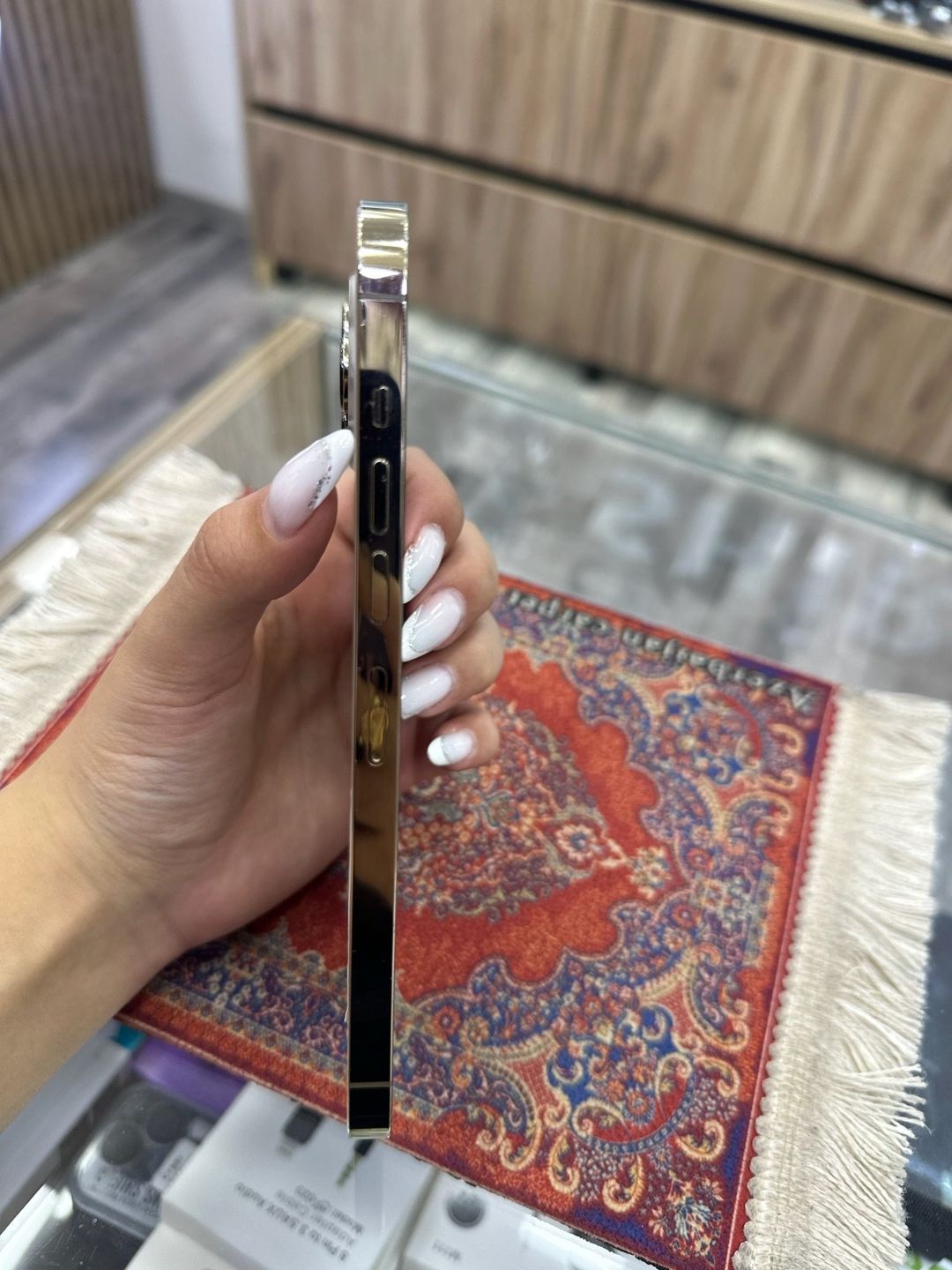 Apple iPhone 13 Pro Max Gold 128GB/6GB — Smartfonlar, Bakı (2)