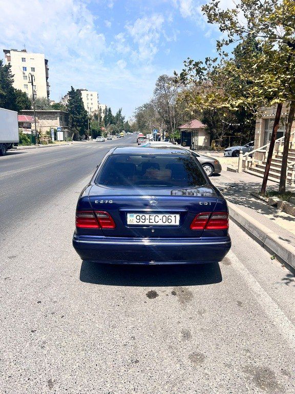 Mercedes E 270, 2.7 L, 2000 il, 450 000 km — Avtomobillər, Bakı (2)
