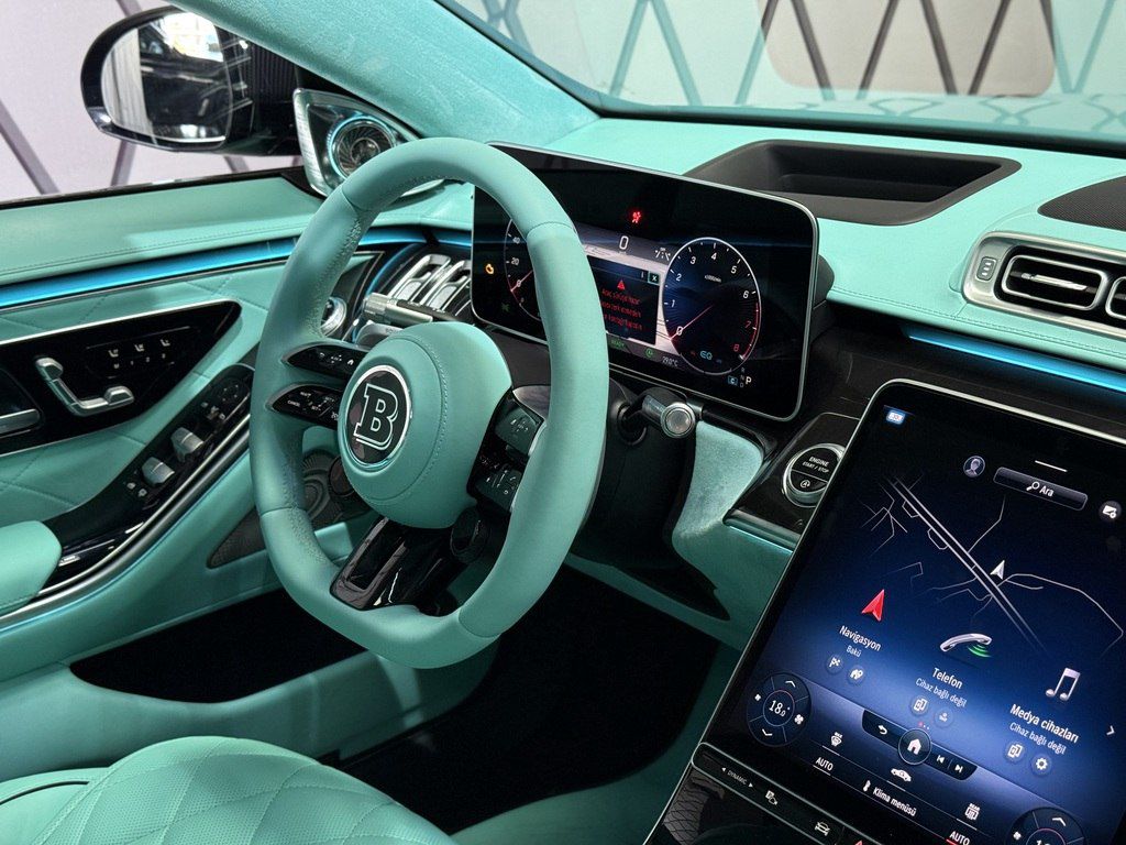 Mercedes S 500 4MATIC, 3.0 L, 2020 il, 52 000 km — Avtomobillər, Bakı (11)