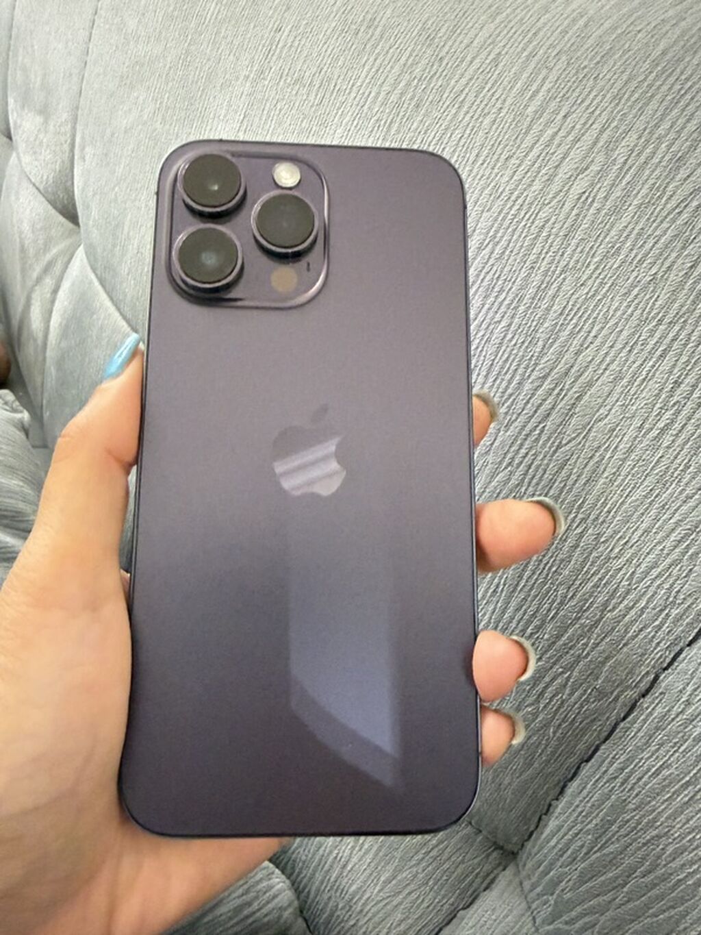 IPhone 14 Pro Max, Deep Purple, Simsiz şarj — Apple iPhone, Bakı (2)