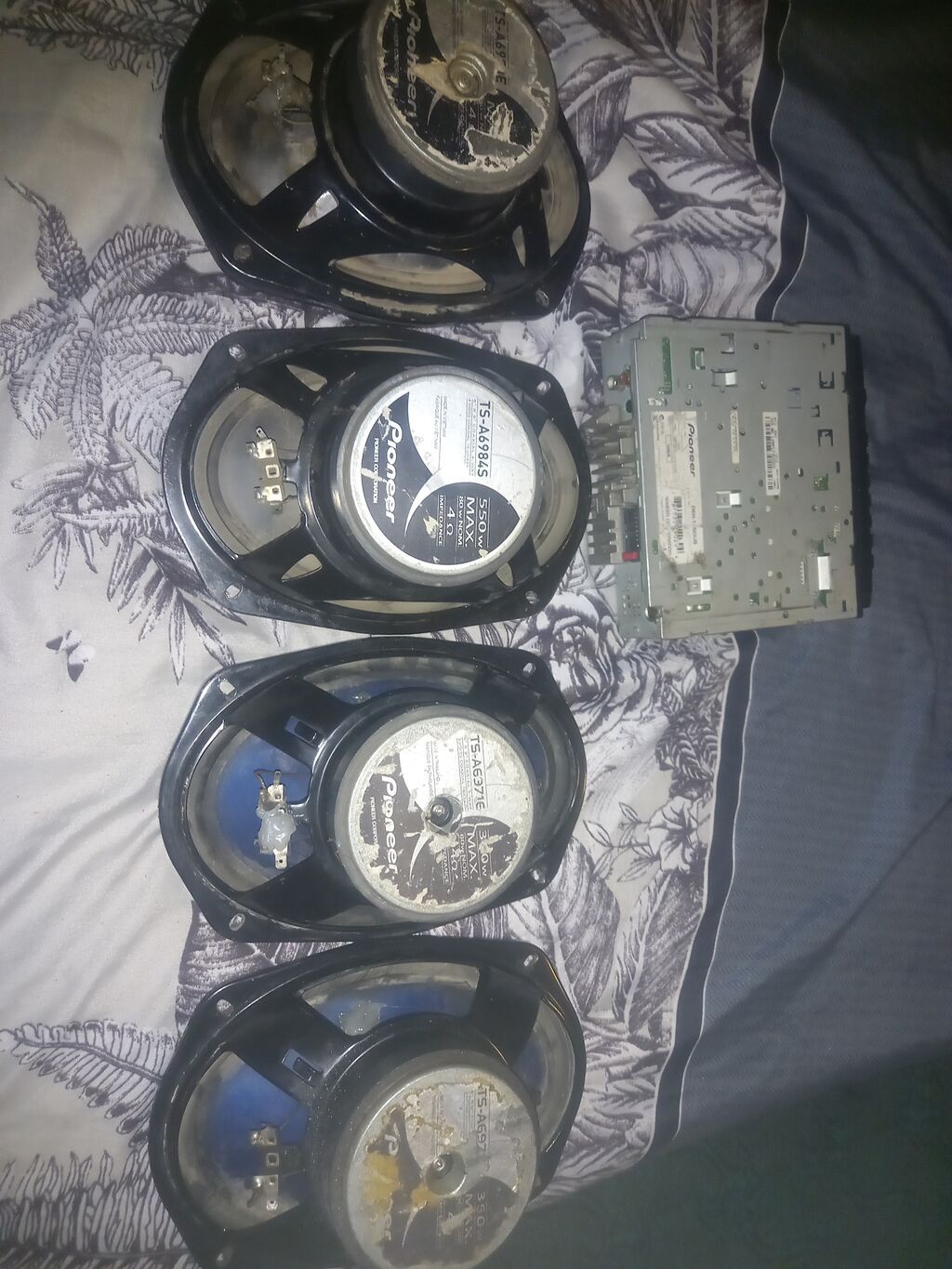 Pioneer avtomobil akustikası dəsti - 4 ədəd oval avtomobil — Elektronika, İsmayıllı (2)