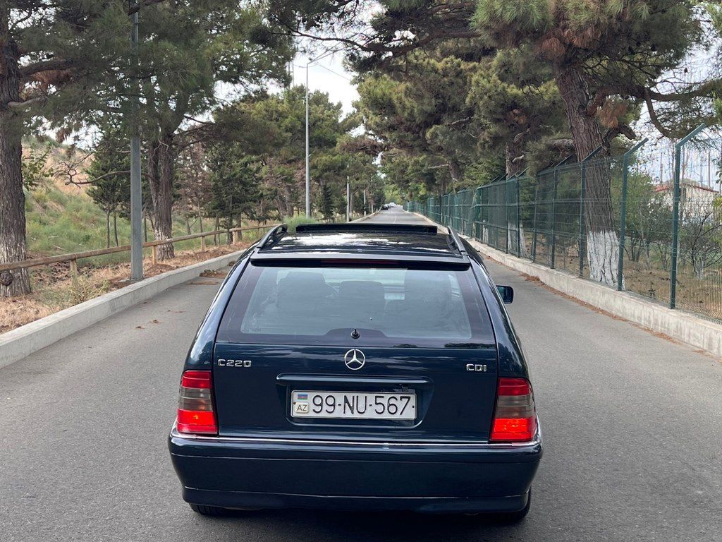 Mercedes C 220, 2.2 L, 1999 il, 487 000 km — Avtomobillər, Bakı (9)