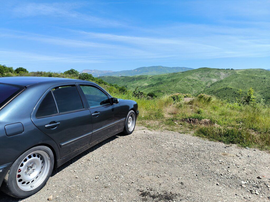 Mercedes E 200, 2.0 L, 2000 il, 600 000 km — Avtomobillər, Şirvan (4)