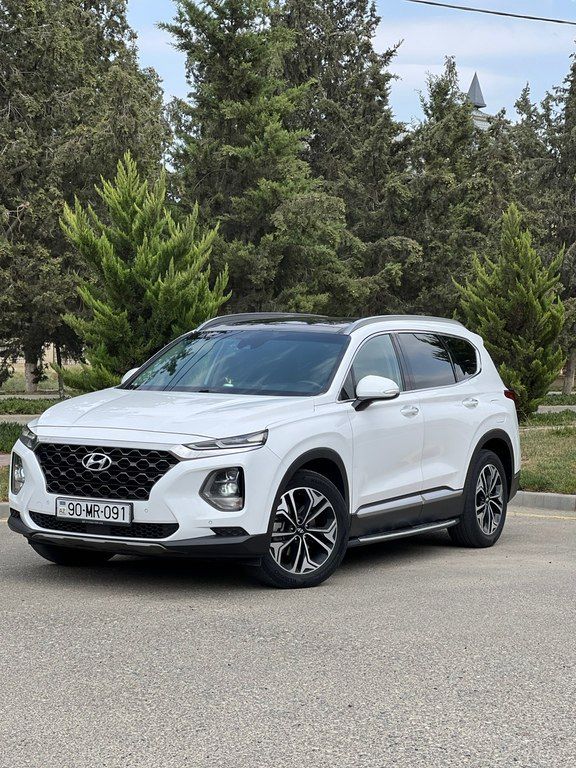 Hyundai Santa Fe, 2.0 L, 2018 il, 197 120 km — Avtomobillər, Şirvan (3)