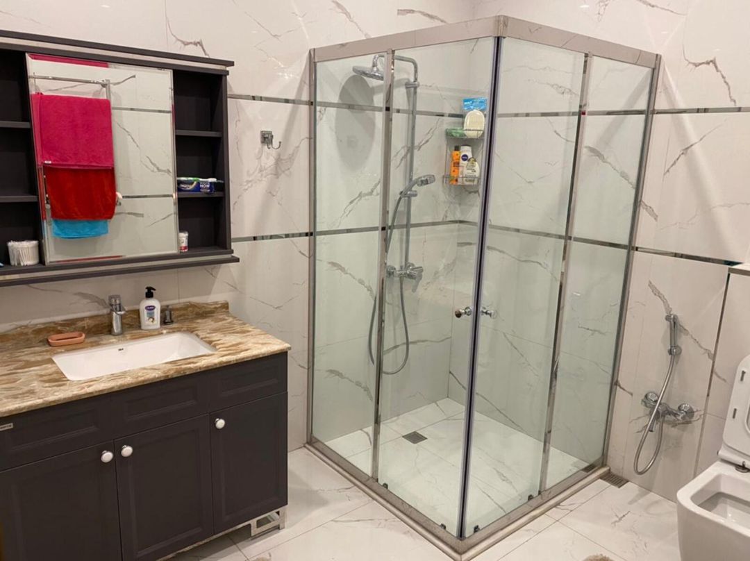 İcarəyə verilir 4 otaqlı yeni tikili 180 m² — Mənzil, Bakı (10)