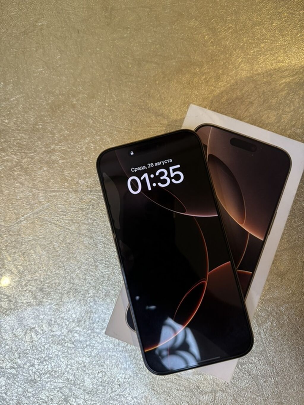 IPhone 16 Pro Max, 256 GB, White Titanium, Face ID — Apple iPhone, Güzdək (4)