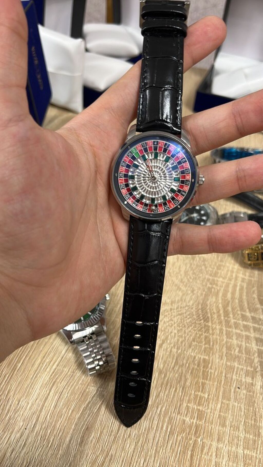 Yeni, Qol saatı, Rolex, rəng - Qızılı — Qol saatları, Salyan (9)